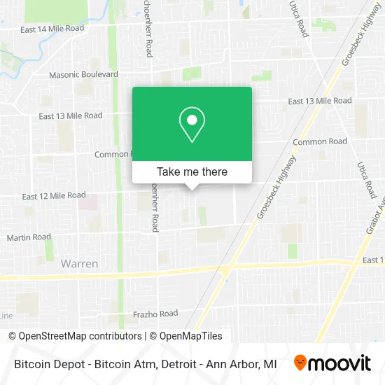 Bitcoin Depot - Bitcoin Atm map