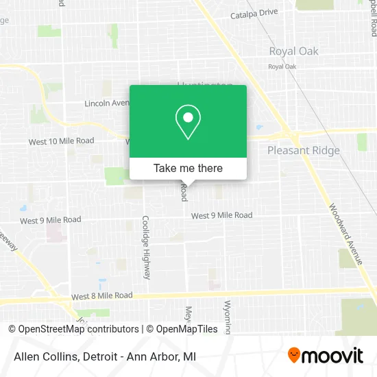 Allen Collins map