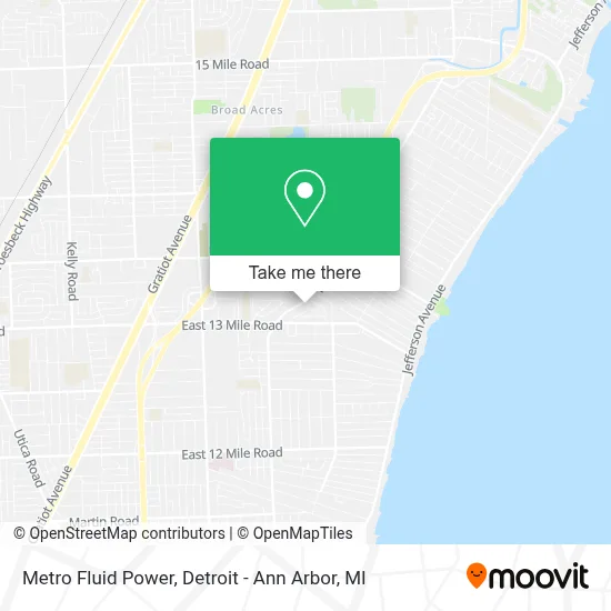 Metro Fluid Power map