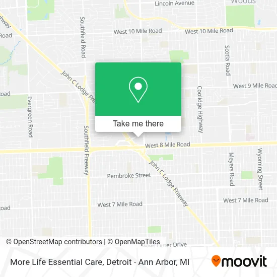 More Life Essential Care map