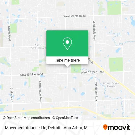 Movementofdance Llc map