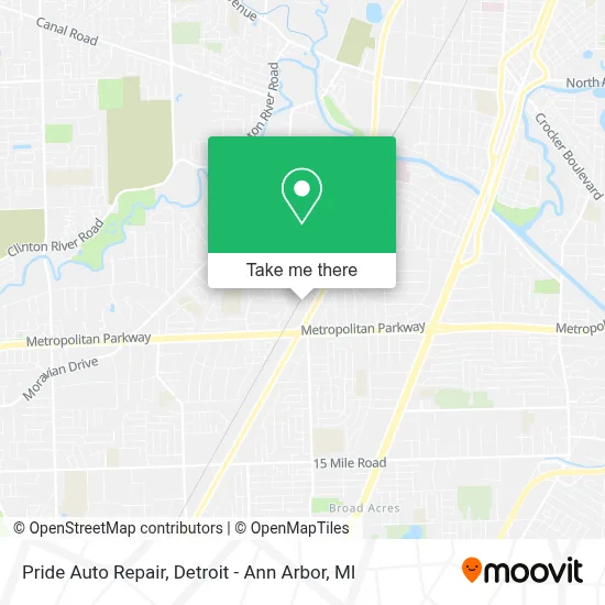 Pride Auto Repair map