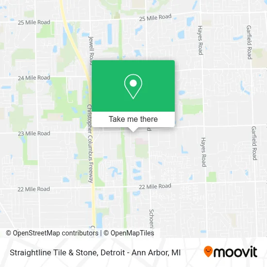 Straightline Tile & Stone map