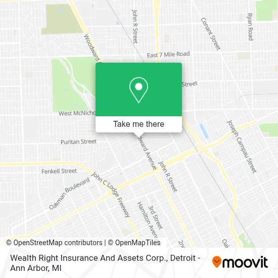 Wealth Right Insurance And Assets Corp. map
