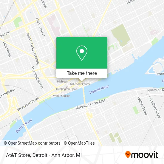 At&T Store map
