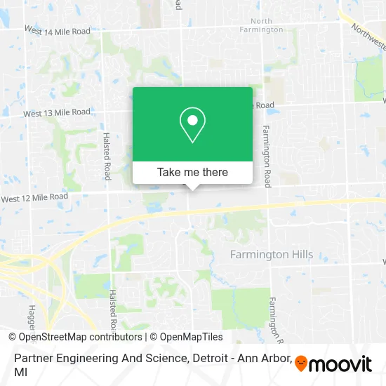 Partner Engineering And Science map