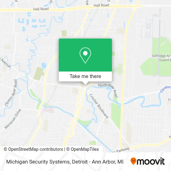 Michigan Security Systems map