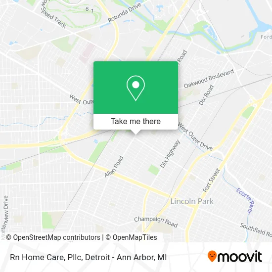 Rn Home Care, Pllc map