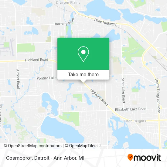 Cosmoprof map