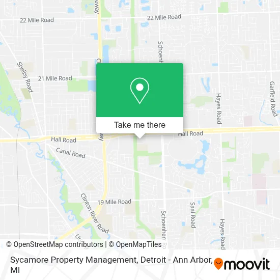 Sycamore Property Management map