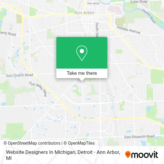 Website Designers In Michigan map