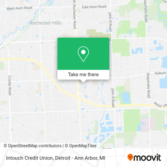 Intouch Credit Union map