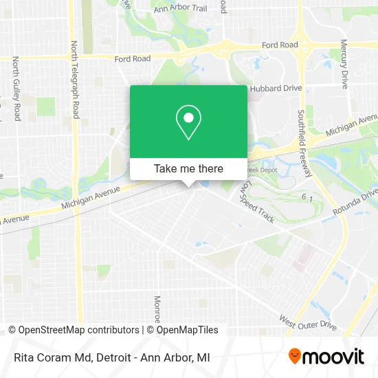 Rita Coram Md map