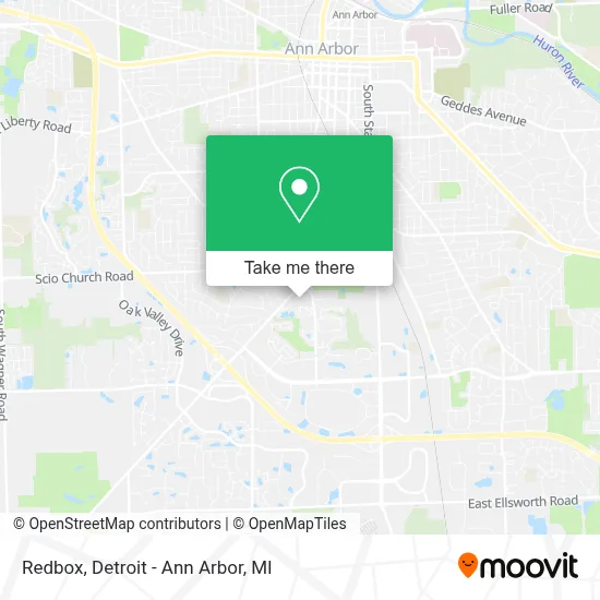 Redbox map