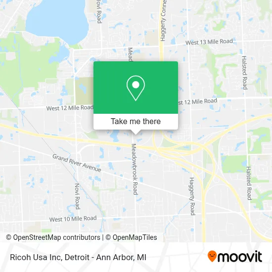 Ricoh Usa Inc map