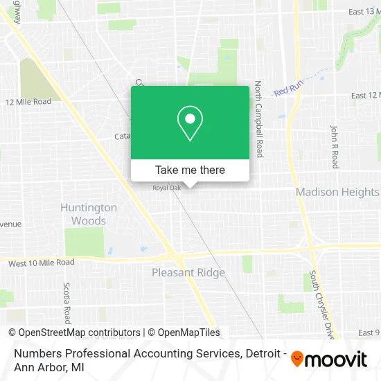 Numbers Professional Accounting Services map