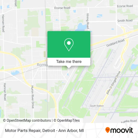 Motor Parts Repair map