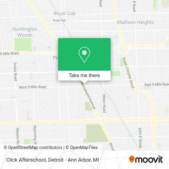 Click Afterschool map