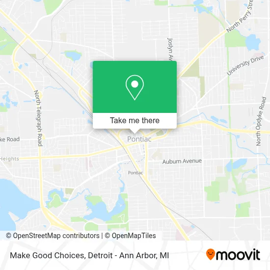 Make Good Choices map