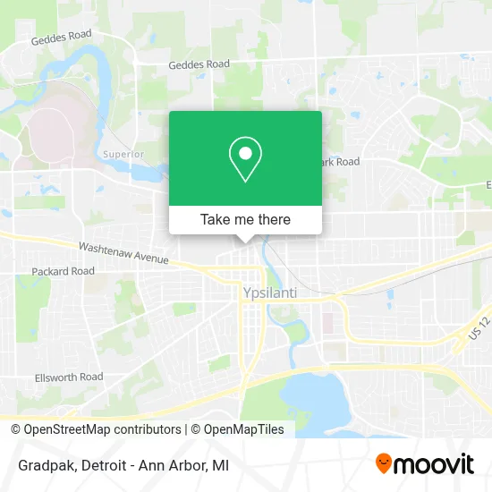 Gradpak map