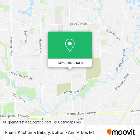 Friar's Kitchen & Bakery map