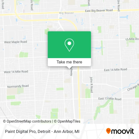Paint Digital Pro map