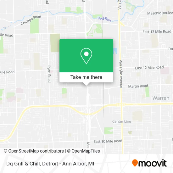 Dq Grill & Chill map