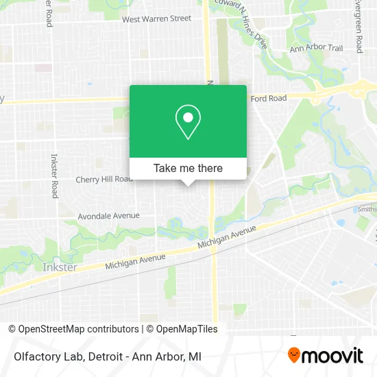 Olfactory Lab map