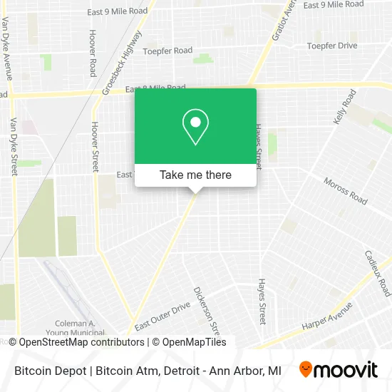 Bitcoin Depot | Bitcoin Atm map