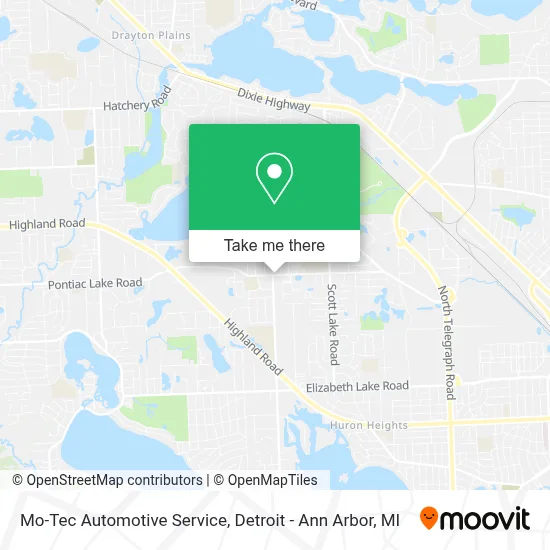 Mo-Tec Automotive Service map