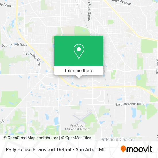 Rally House Briarwood map