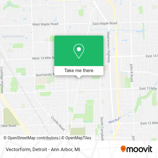 Vectorform map