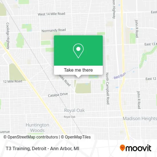 T3 Training map
