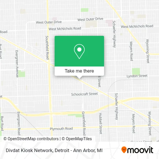 Divdat Kiosk Network map