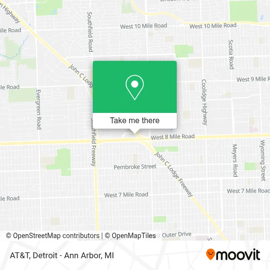At&T map