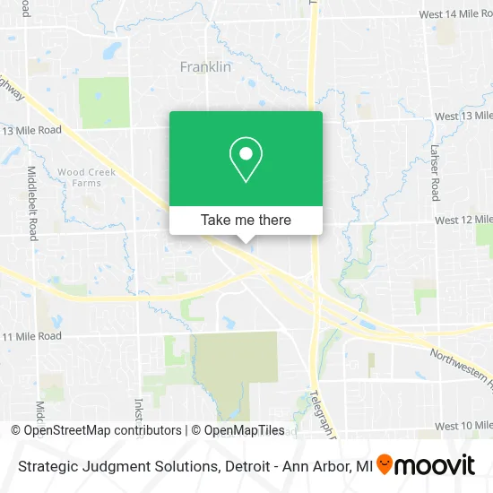 Strategic Judgment Solutions map