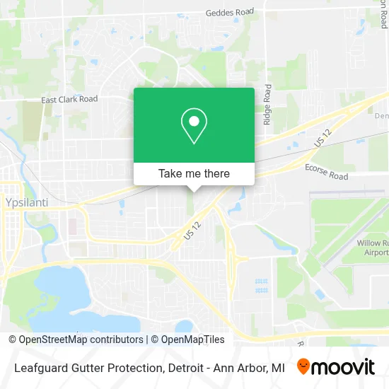 Leafguard Gutter Protection map