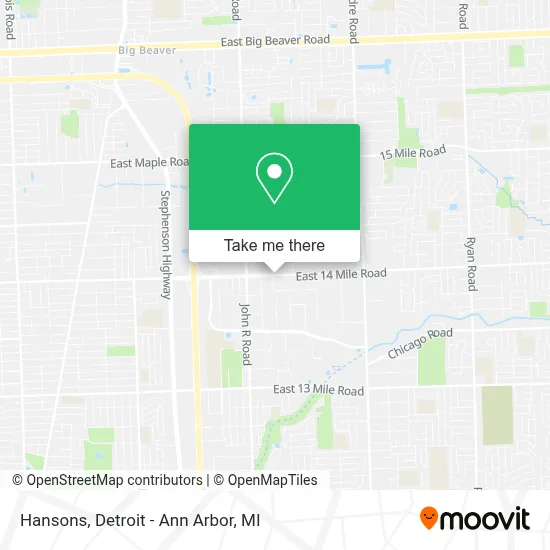 Hansons map