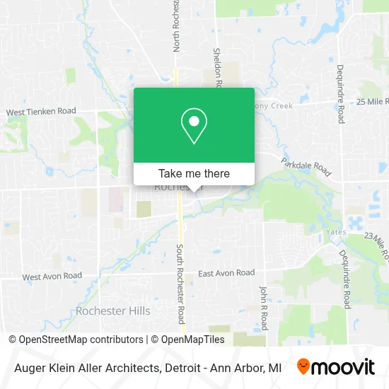 Auger Klein Aller Architects map