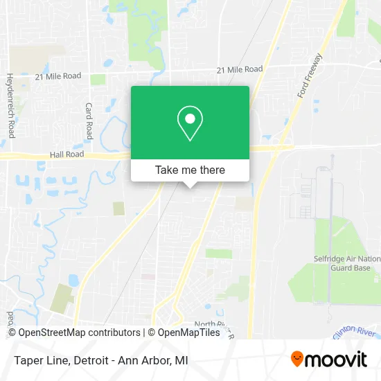 Taper Line map
