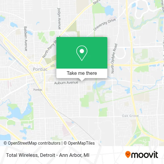 Total Wireless map