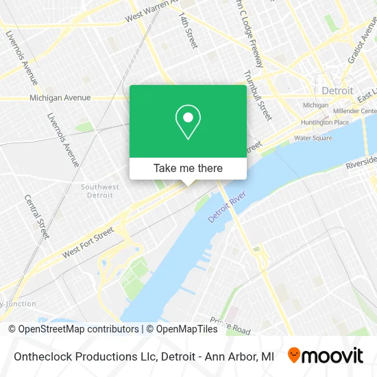 Ontheclock Productions Llc map