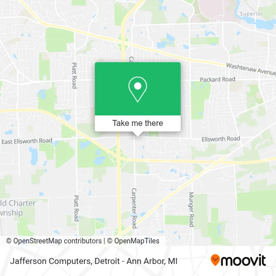 Jafferson Computers map