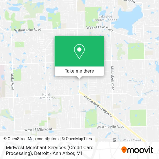 Midwest Merchant Services (Credit Card Processing) map