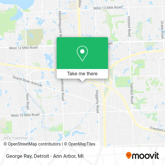 George Ray map