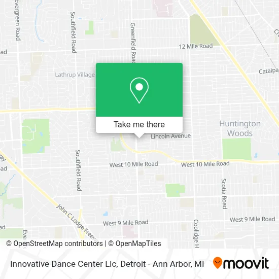 Innovative Dance Center Llc map