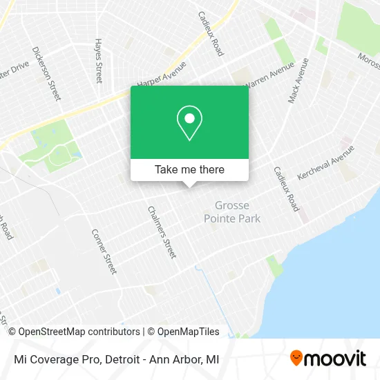Mi Coverage Pro map