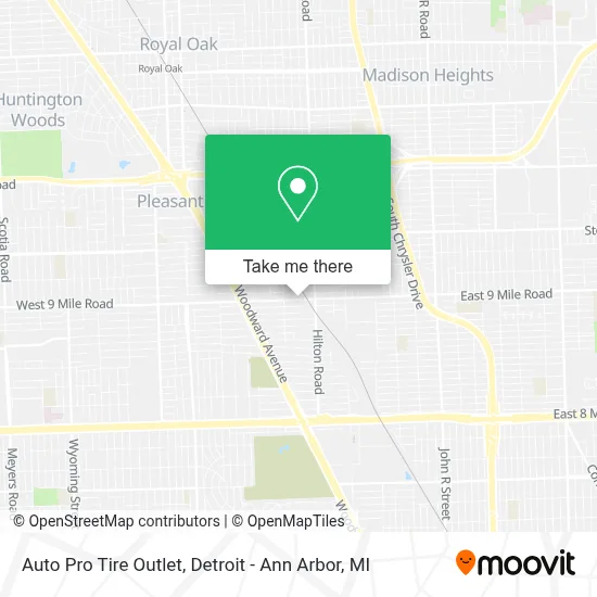 Auto Pro Tire Outlet map