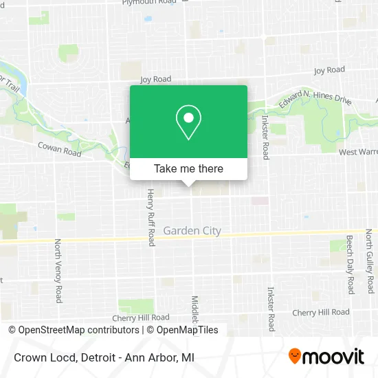 Crown Locd map