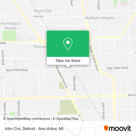 Atm Cvs map